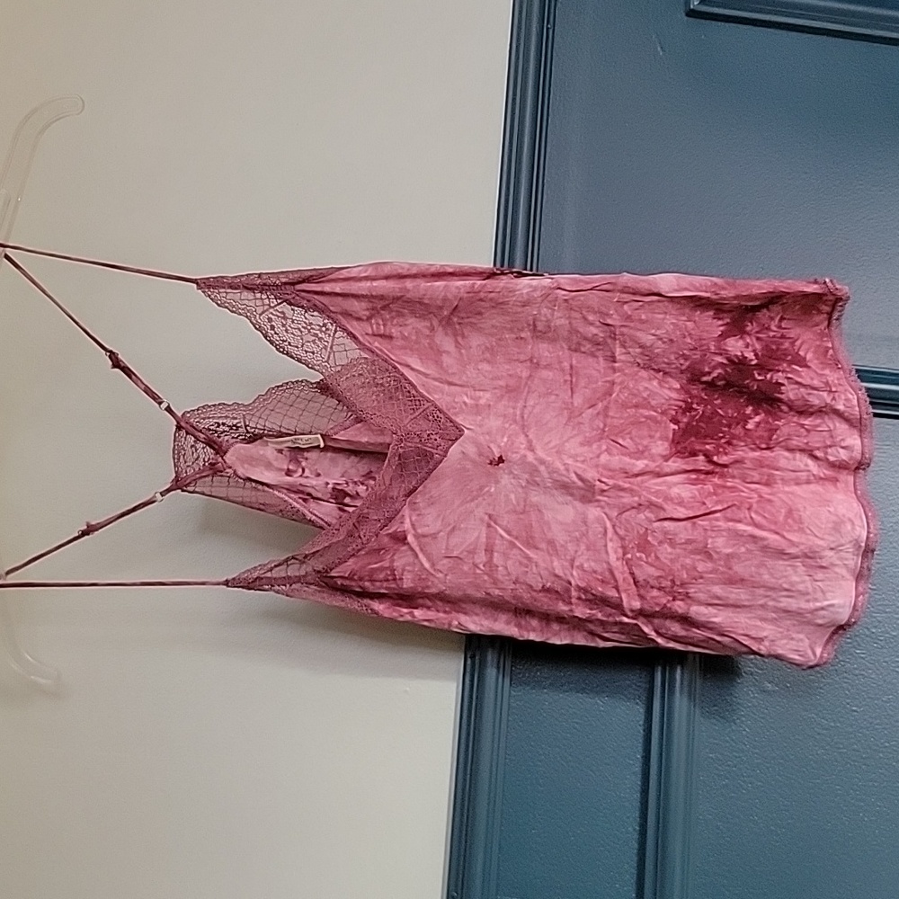 Lovestitch Pink Tie Dye Tank